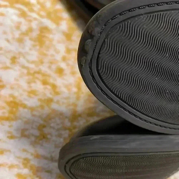 Tommy Hilfiger brown and black zip up riding boots 5 - Picture 9 of 9